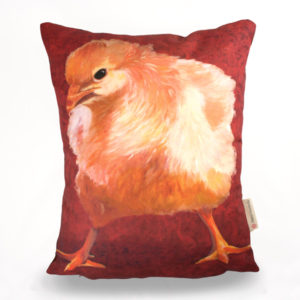 Badass Chick #1 Pillow by Darcy Goedecke