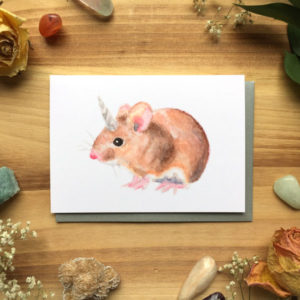 Mousicorn Card by Darcy Goedecke