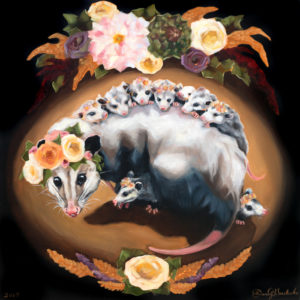 Opossum Mama by Darcy Goedecke