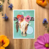 Petal & Bone Sticker by Darcy Goedecke