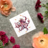 Lady Octopus Magnet by Darcy Goedecke