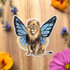 Flutter Lion Sticker by Darcy Goedecke