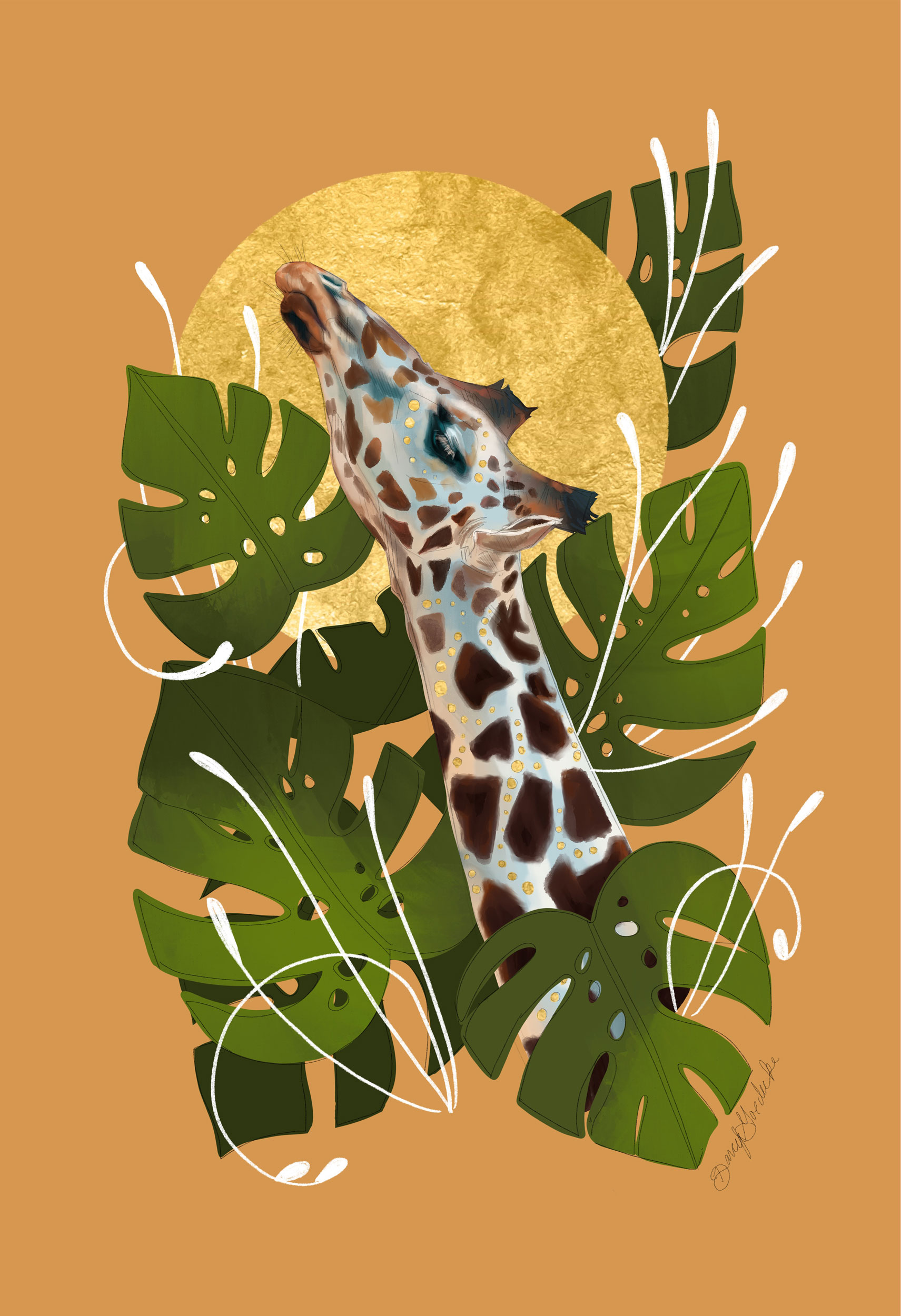 Giraffe by Darcy Goedecke