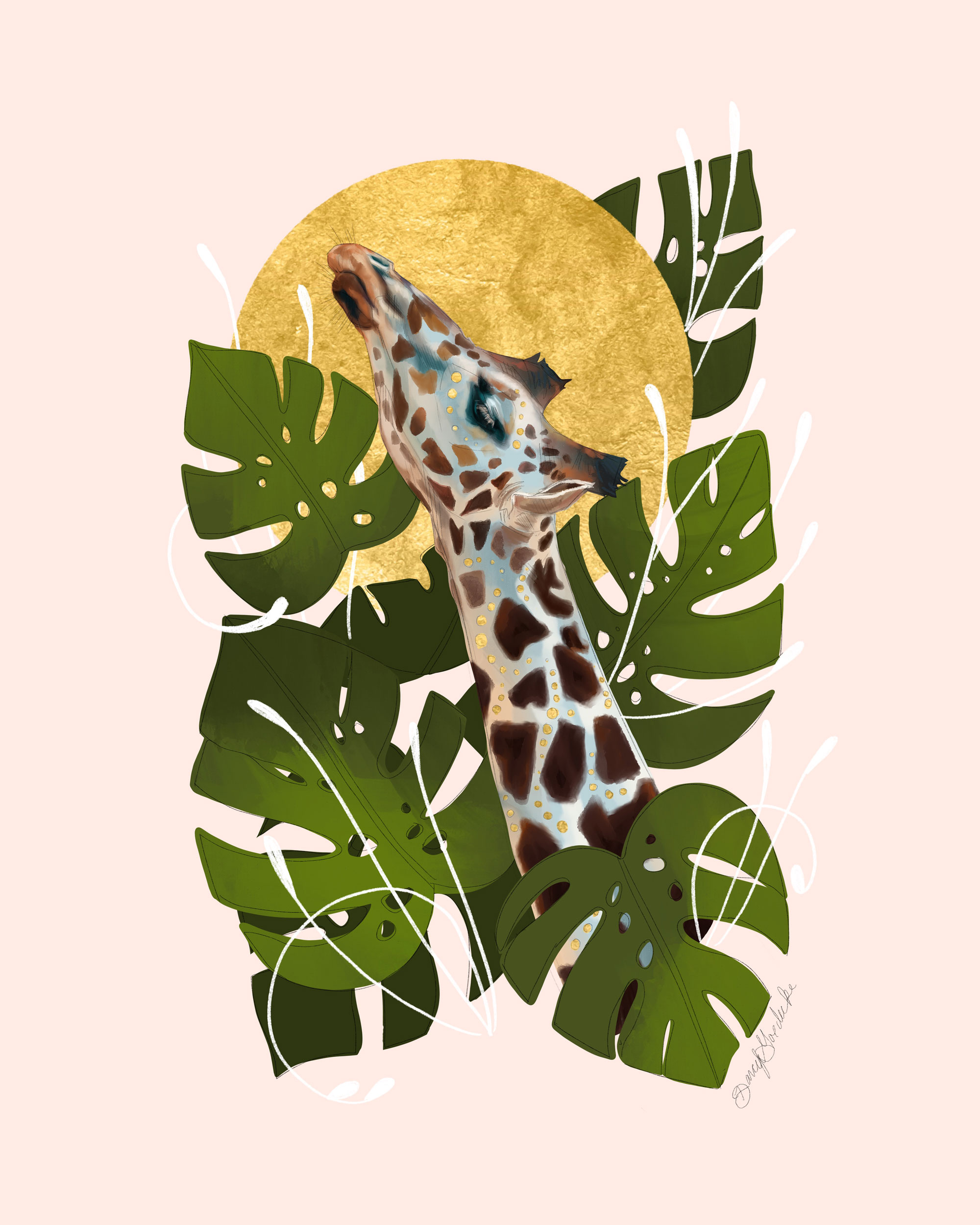 Giraffe by Darcy Goedecke