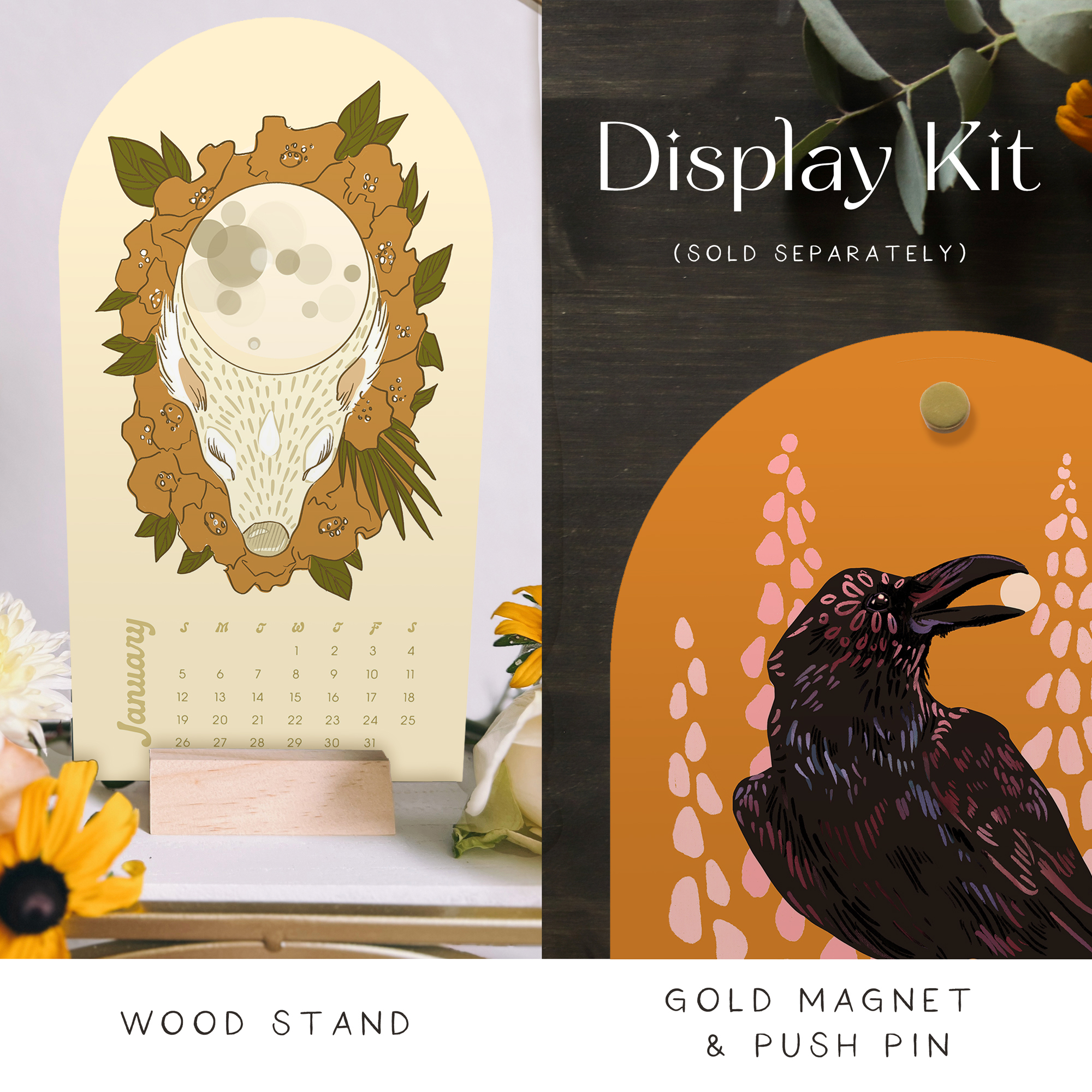 Display Kit for Calendar by Darcy Goedecke