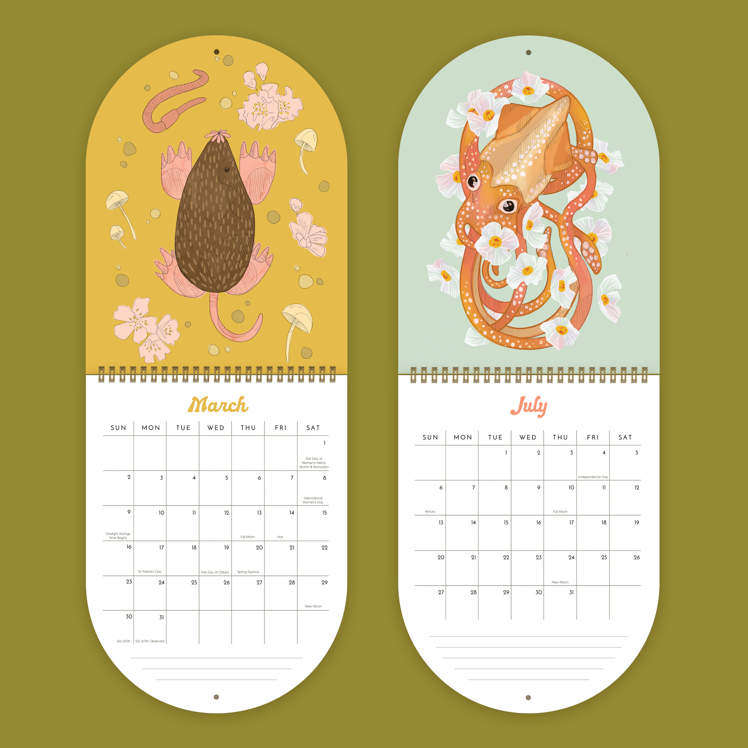 2025 Calenda2025 Calendar by Darcy Goedecker by Darcy Goedecke
